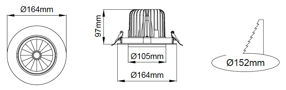Delta Midi – Technical Drawings