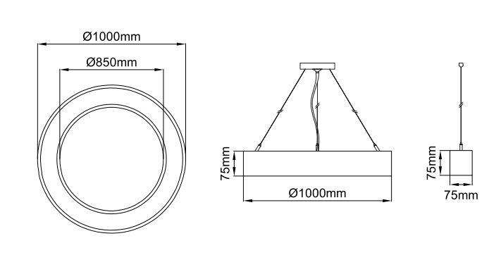 Sivo Slim Ring – Dessins techniques