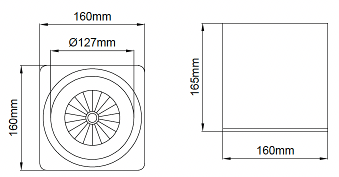 Venus Maxi – Technische Zeichnungen