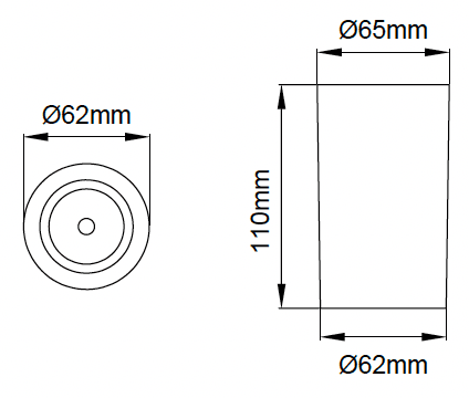 Cub Micro Surface – Technische Zeichnungen