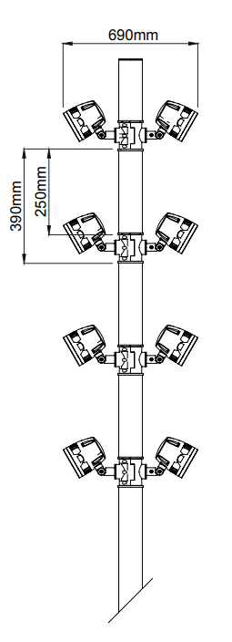 Multi Panda ST – Technische Zeichnungen