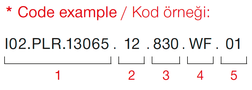 Lora 113 Downlight – Kod Örneği