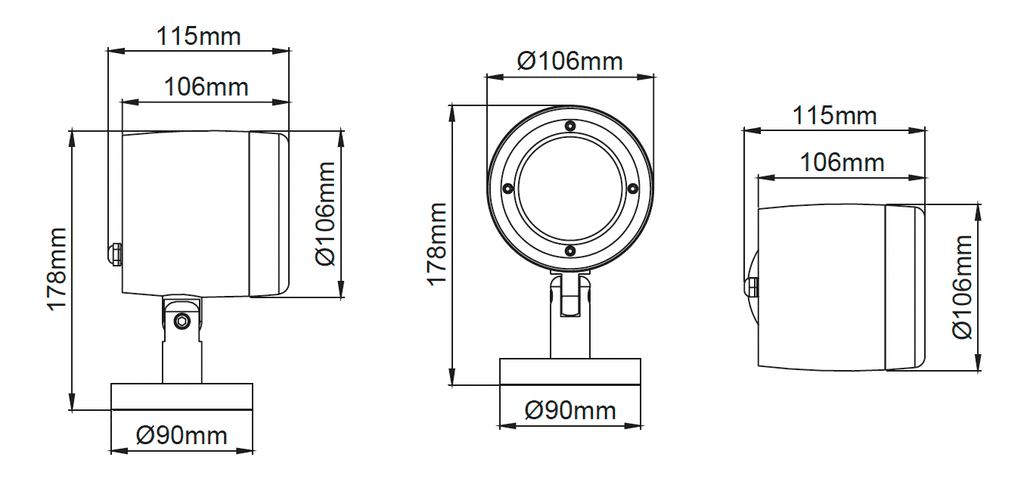 Prozoom Maxi – Dessins techniques