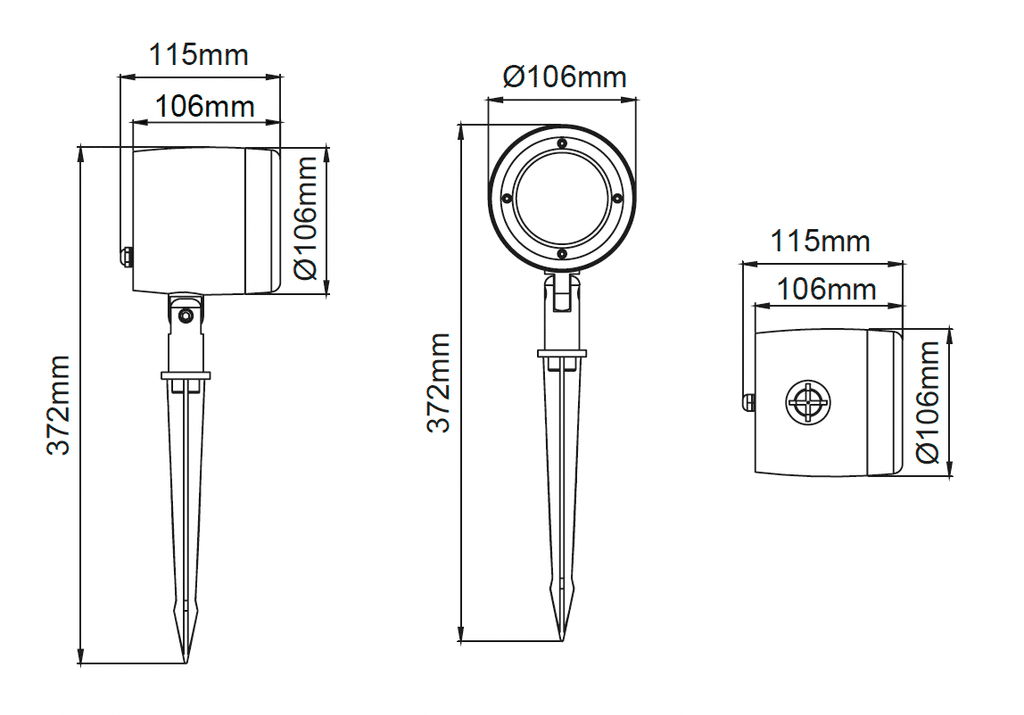 Prozoom Maxi – Dessins techniques