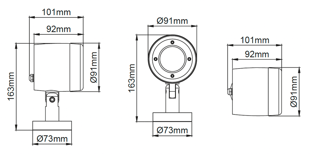 Prozoom Midi – Dessins techniques