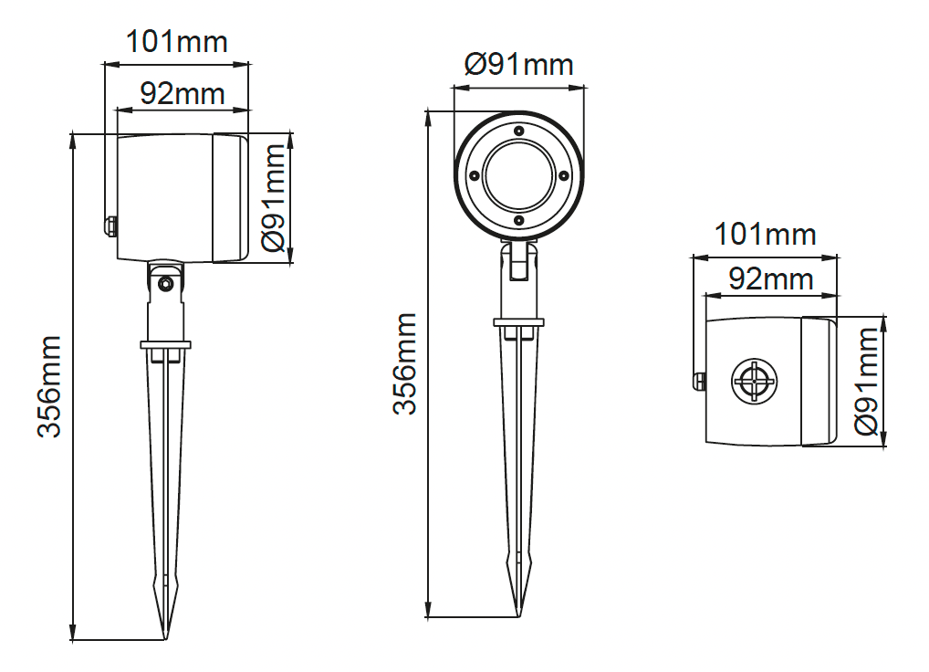 Prozoom Midi – Dessins techniques