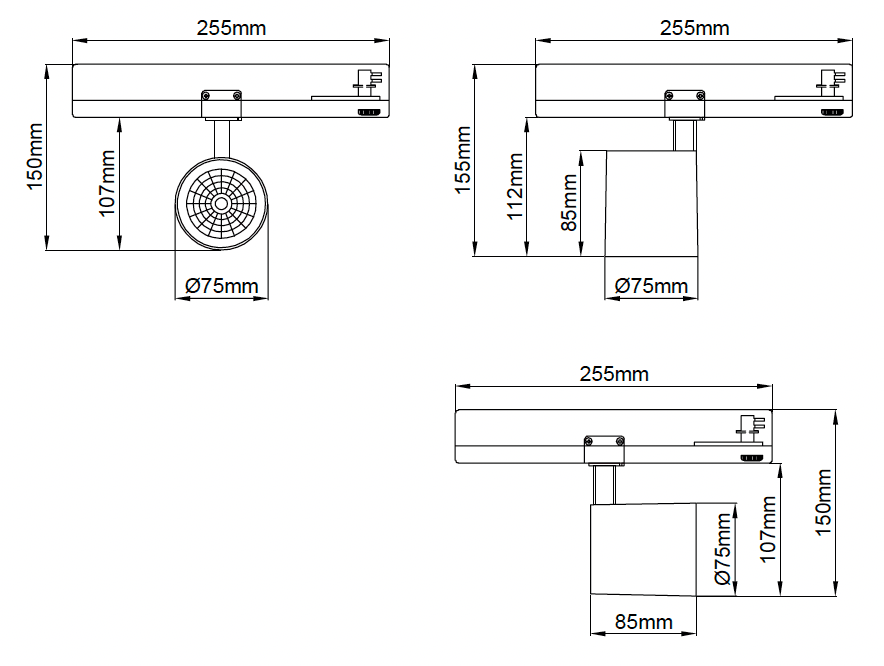 Rod Mini – Technische Zeichnungen