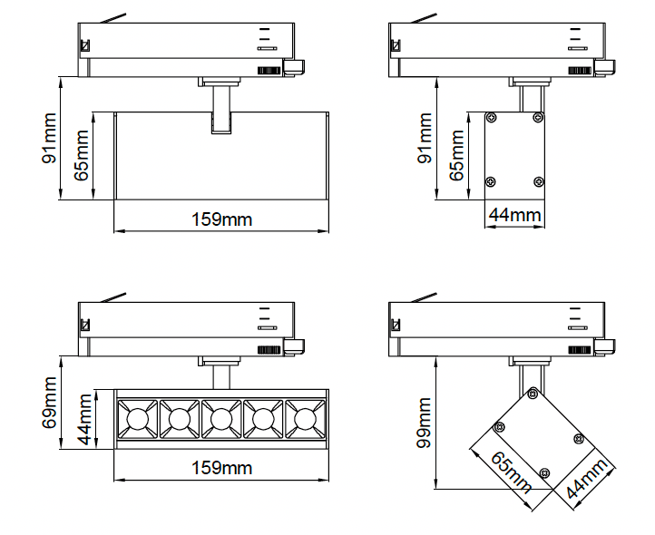 Pars Track – Dessins techniques